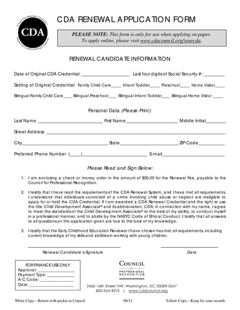 cda downloadable forms|Access CDA Forms and Applications .